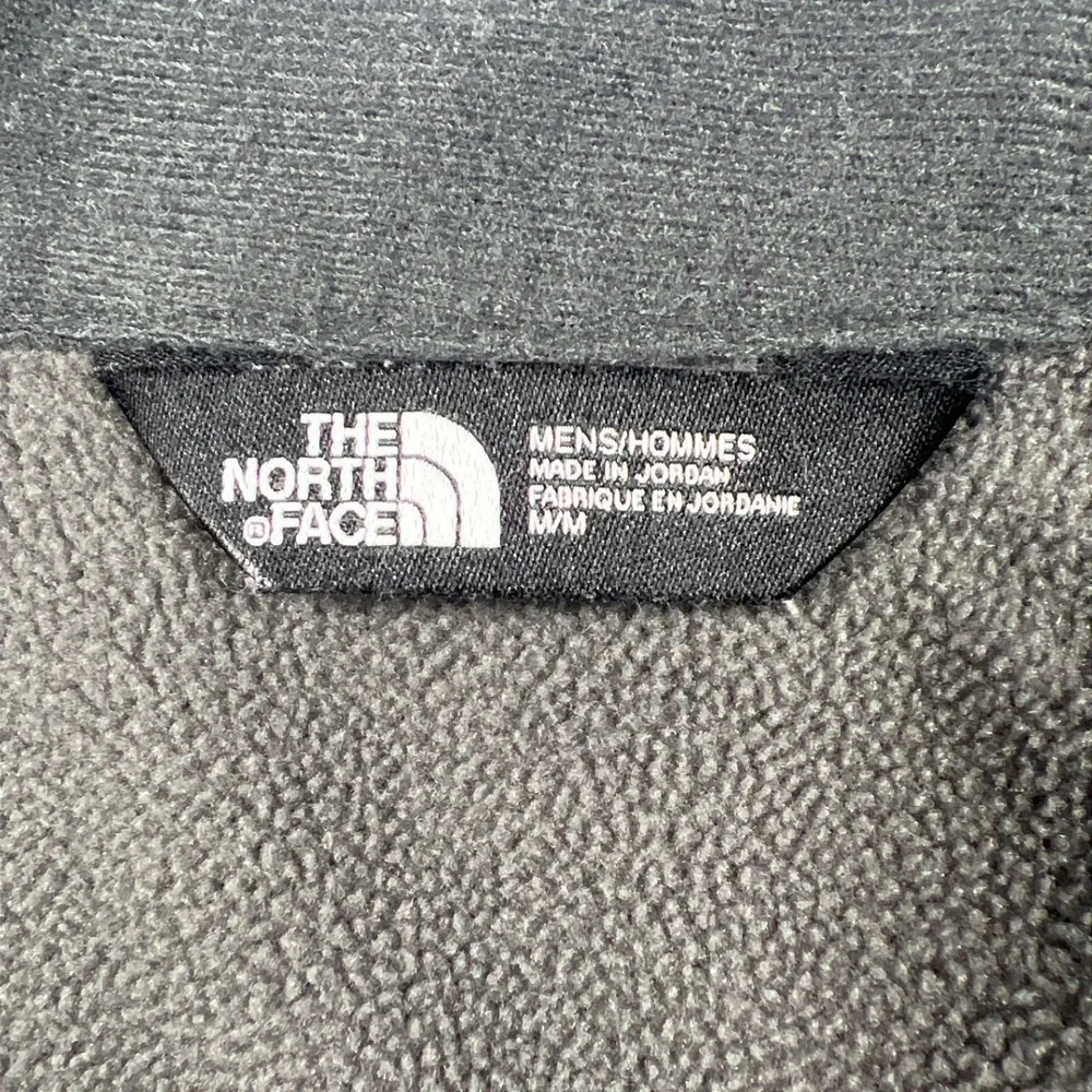 North Face Skyline Full-Zip Fleece Jacket Medium Heather Gray Outdoor Hiking GUC